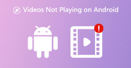 Video's worden niet afgespeeld op Android