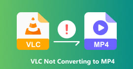 VLC ei muuntu MP4:ksi