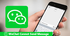 WeChat ei voi lähettää viestejä