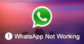 WhatsApp fungerer ikke