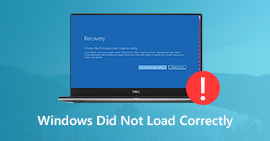 Fix Windows Didn’t Load Correctly