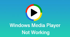Windows Media Player werkt niet