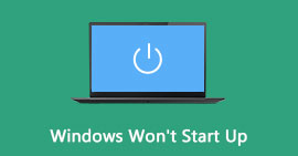 Windows vil ikke starte opp