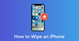 Πώς να σκουπίσετε ένα iPhone