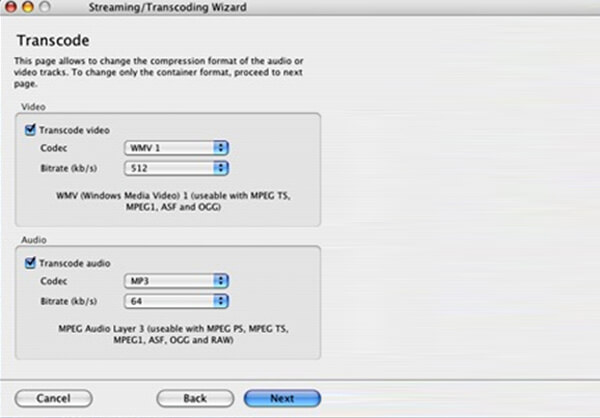 Convert MOV to WMV with VLC