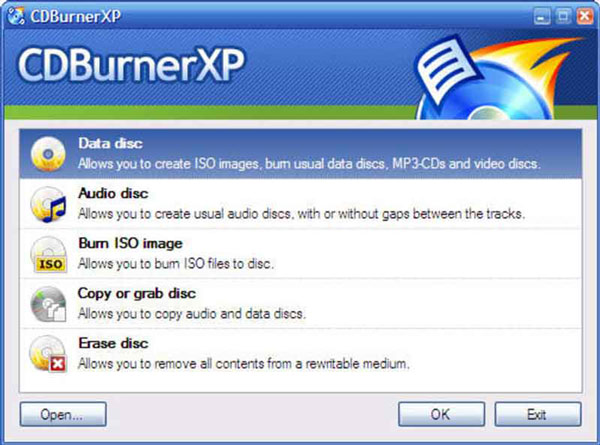 CDBurnerXP