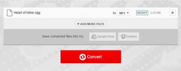 Добавить файл OGG
