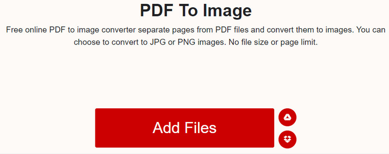 Tuo PDF-tiedostoja
