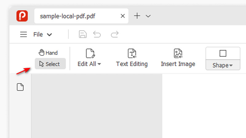 UltPDF Select Tool