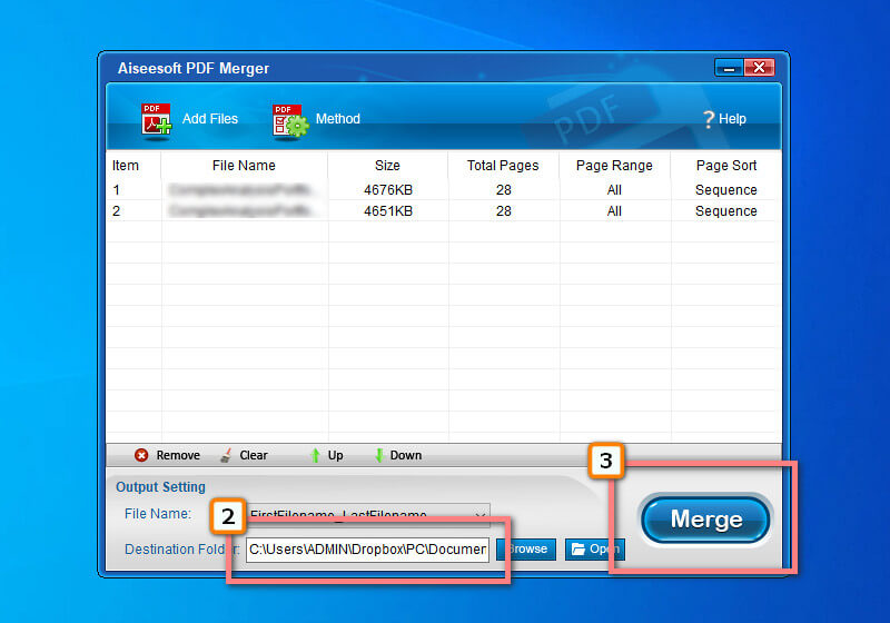 Meerdere PDF's samenvoegen