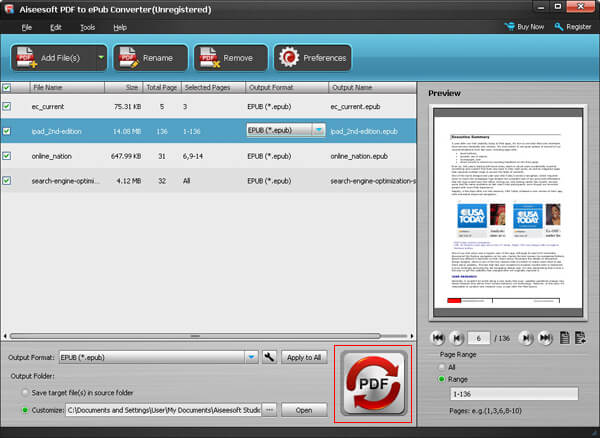 How to Convert PDF to ePub