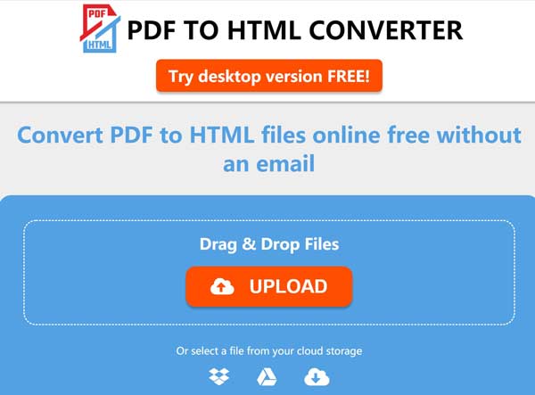 Da PDF a HTML