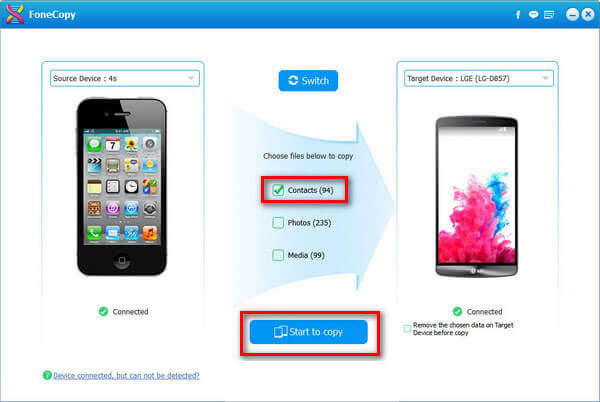 Zálohujte iPhone kontakty do Androidu