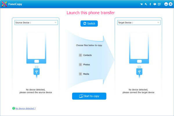 Start FoneCopy