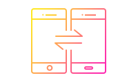 Sync files when switching between iPhone and Android phone