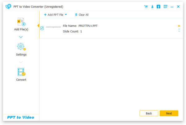 Windows 7 Aiseesoft PPT to Video Converter 1.0.10 full