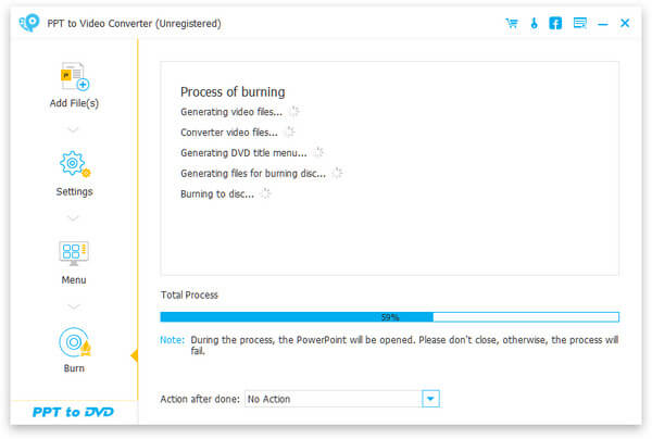 Convert PPT to DVD