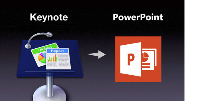 how to convert a keynote presentation into powerpoint