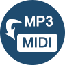 Μετατρέψτε MP3 σε MIDI