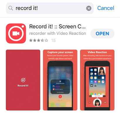 Record It Search