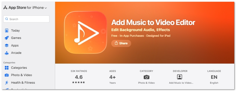 Add Music To Video Editor App