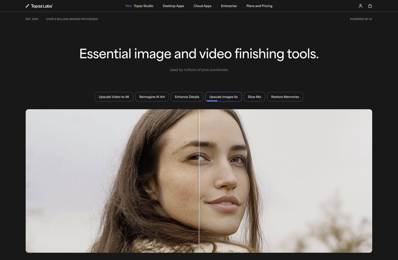 Ai Face Enhancer Topaz Video