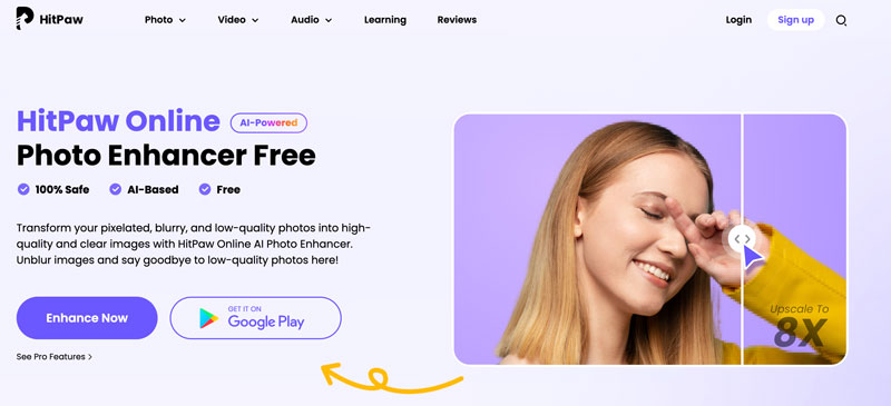 HitPaw Online Photo Enhancer