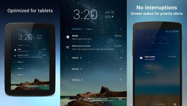 Приложение Echo Notification LockScreen