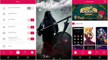 Lås Master Lock Screen Apps til Android