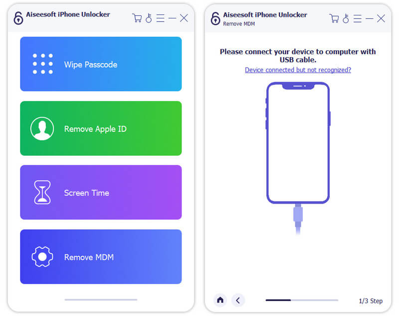 Aiseesoft iPhone-ontgrendelaar