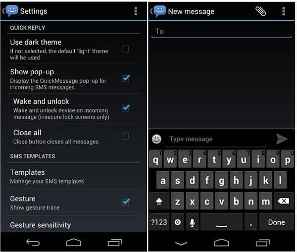 Bedste SMS-app til Android - 8SMS