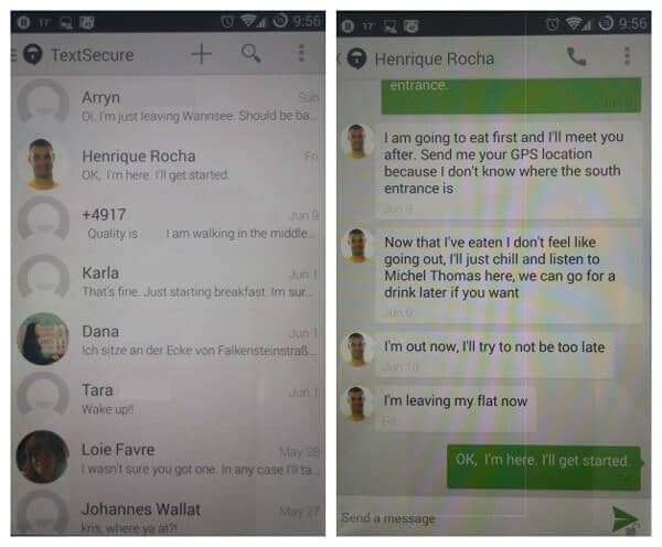 Best SMS App for Android - TextSecure