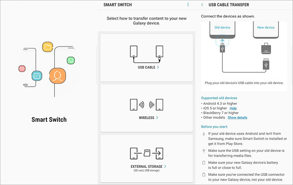 Samsung smart switch