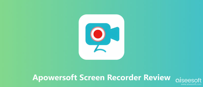 Ανασκόπηση του Apowersoft Screen Recorder