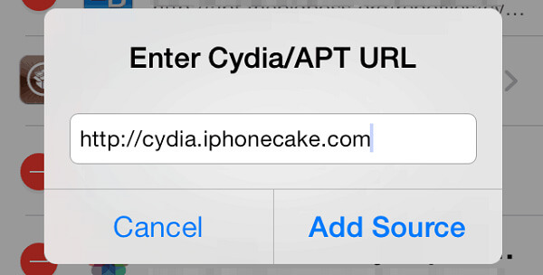 AppCake van Cydia