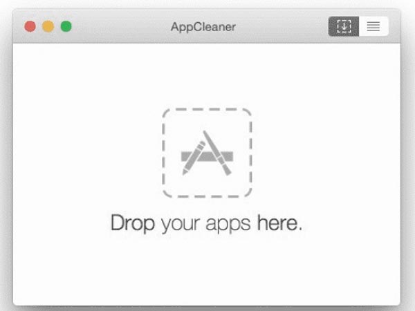 AppCleaner-schermafbeelding