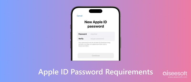 Apple Id Password Requirements