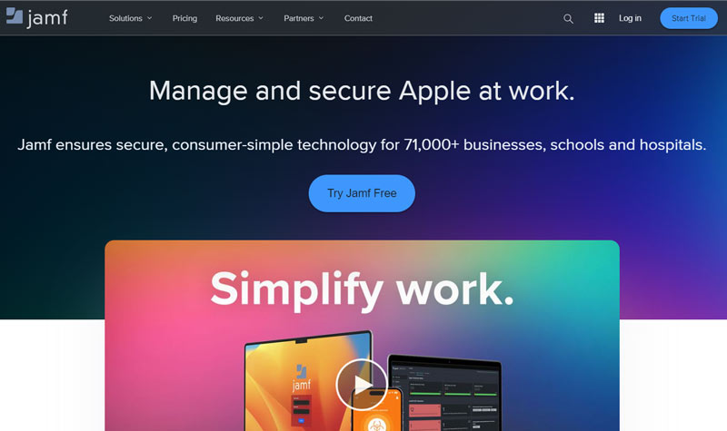 Jamf Apple MDM-software