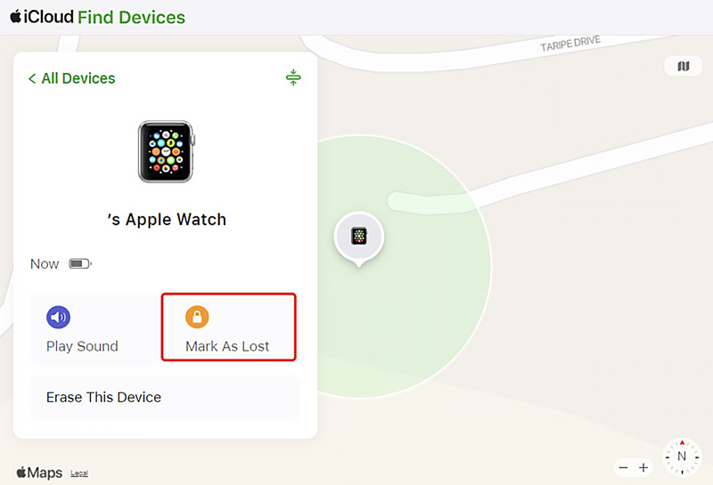 Turn On Apple Watch Lost Mode Icloud