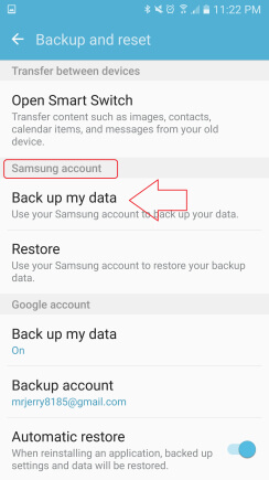 Backup My Data