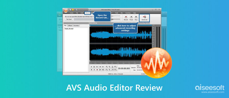 Recensione dell'editor audio AVS