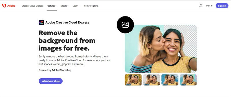 Adobe Creative Cloud Express онлайн