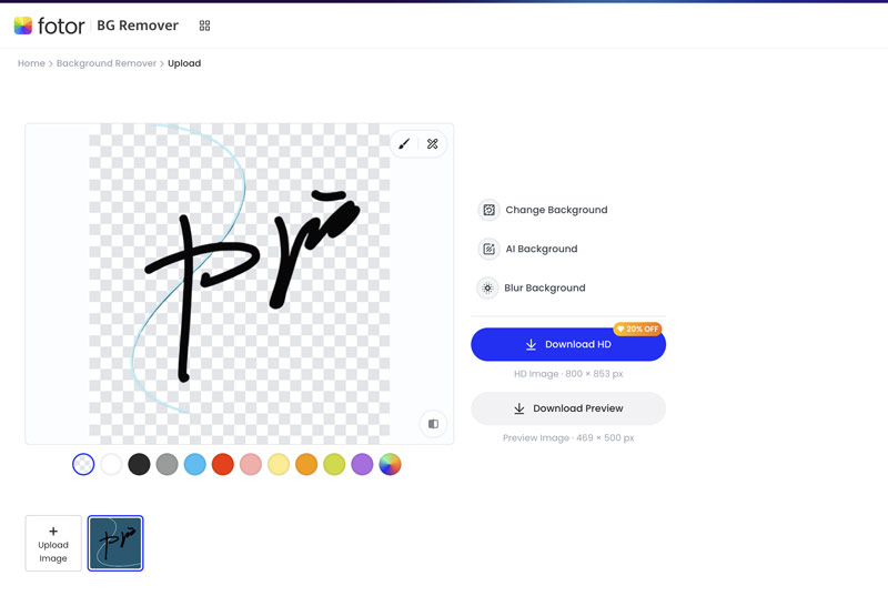 Background Remover For E Signature Fotor