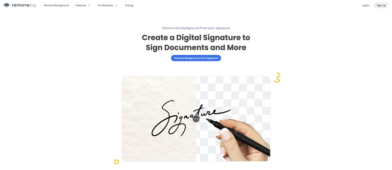 Remove Bg Remove Signature Background