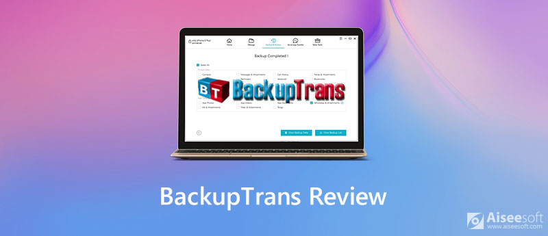 BackupTrans felülvizsgálata