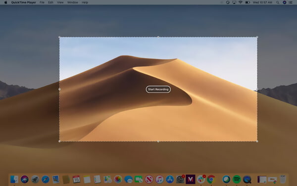 Quicktime Record op Mac