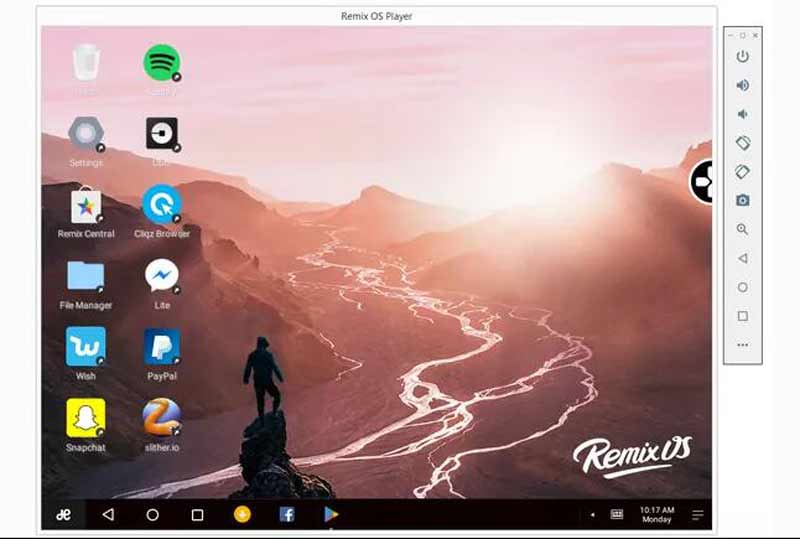 Remix OS Player Android emulátor