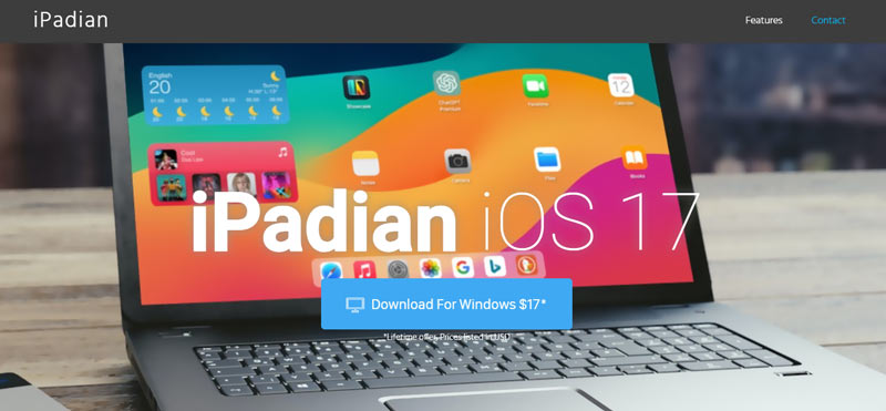 iPadian App Player til iOS