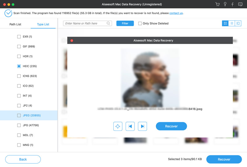 Check Image Details Before Recovery On Mac