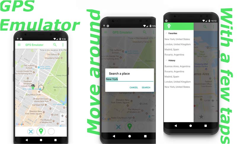 App emulatore GPS per Android